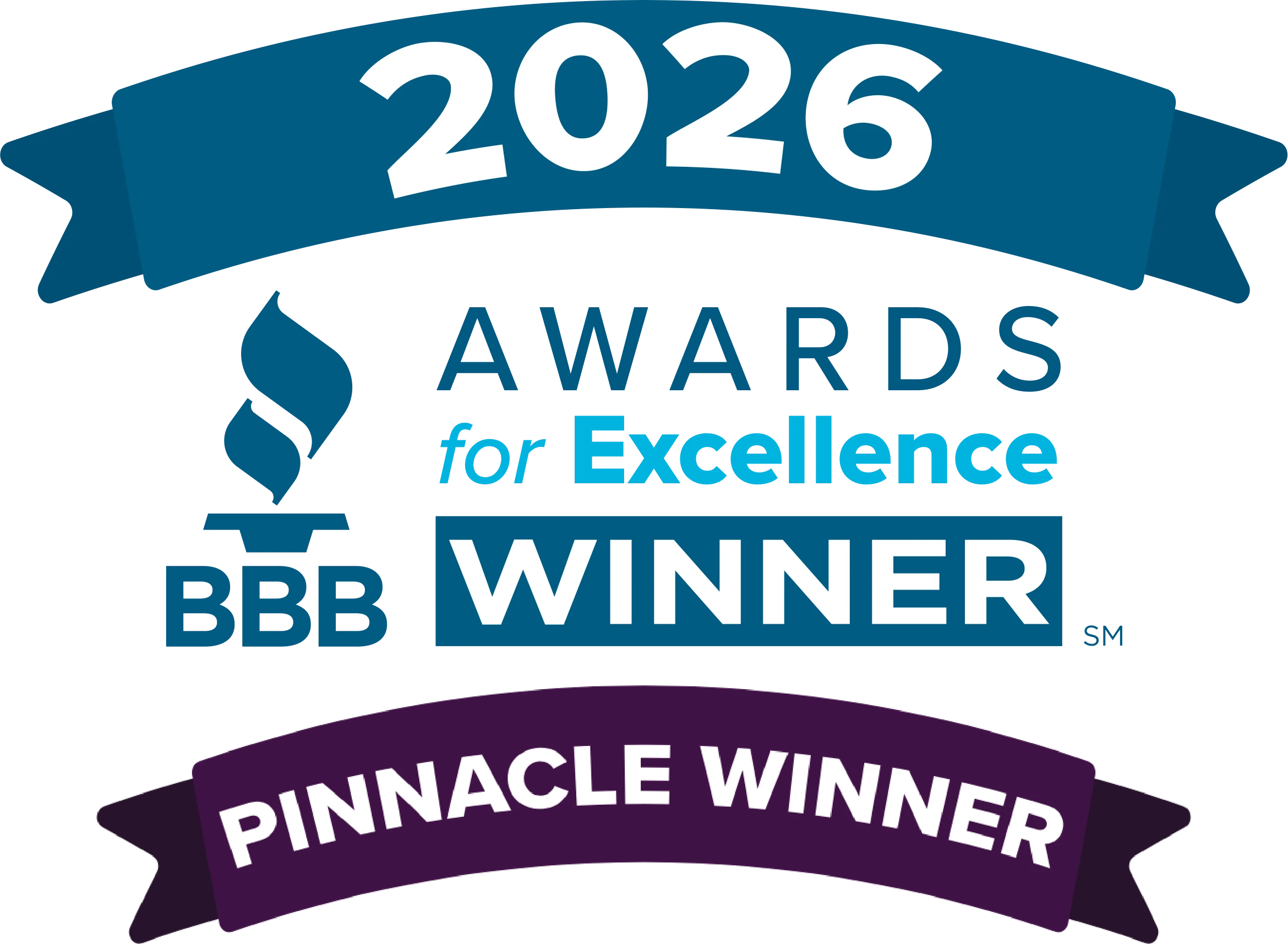 BBB Awards for Excellence 2026 Pinnacle Winner
